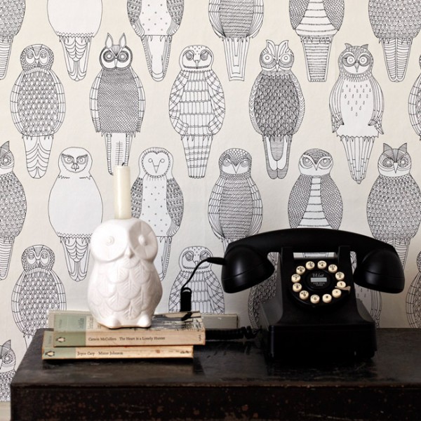 Abigail Edwards owl wallpaper