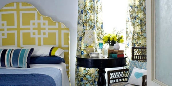 Get This Look: Mixed Patterns in the Master Bedroom