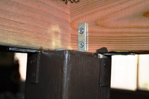 indoor tree house support beam brackets, I Am Hardware featured on Remodelaholic