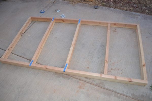 tips for building a sturdy loft platform for a playhouse, I Am Hardware featured on Remodelaholic