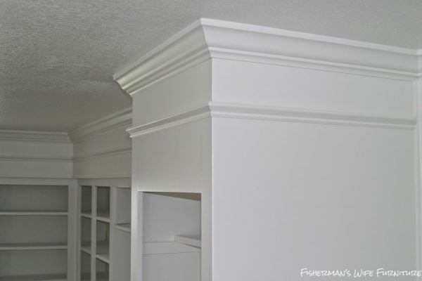white painted kitchen cabinets, Fisherman's Wife Furniture featured on Remodelaholic.com