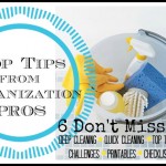Top Cleaning Tips from Organization Pros via Tipsaholic