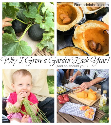 Why we grow a Garden #family #health