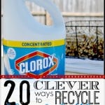 20 Clever Ways to Recycle Bleach Bottles - tipsaholic, #bleach #crafts #recycle #green