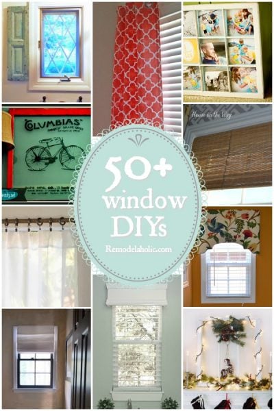 50+ DIY Window Projects via @Remodelaholic