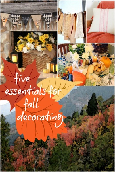 Essentials in Fall Decorating @Remodelaholic