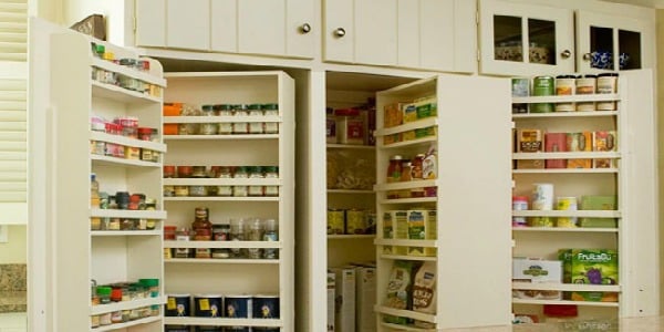 Home Sweet Home on a Budget:  Pantry Organization
