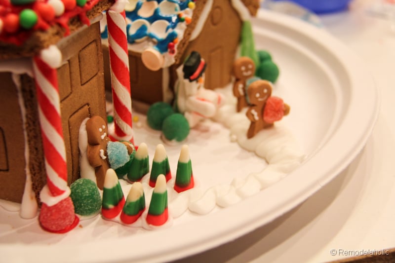 Easy Free Templates for Gingerbread Houses