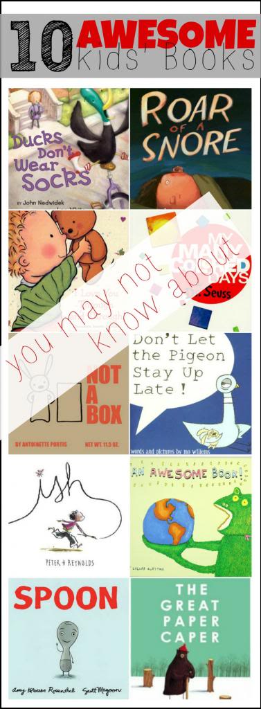 10 Awesome Kids' Books (you may not know about)