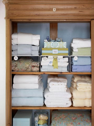 6 Steps to an Organized Linen Closet
