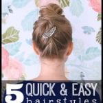 5 Quick and Easy Hairstyles - tipsaholic, #hair, #beauty, #hairtips, #hairstyles, #beautytips, #easy, #DIY
